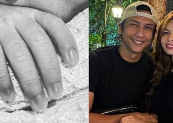 “Syukur Kedua-Duanya Sihat” – Supermodel Ahya Rosli Teruja Jadi Bapa, Timang Bayi Pertama