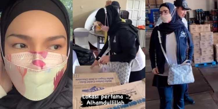 “Saya Nervous Gila!” – Siti Nurhaliza Antara Selebriti Terawal Redah Banjir Hulur Bantuan
