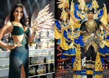 Ratu Cantik Malaysia Bolos Top 20, Menang Kostum Kebangsaan Terbaik