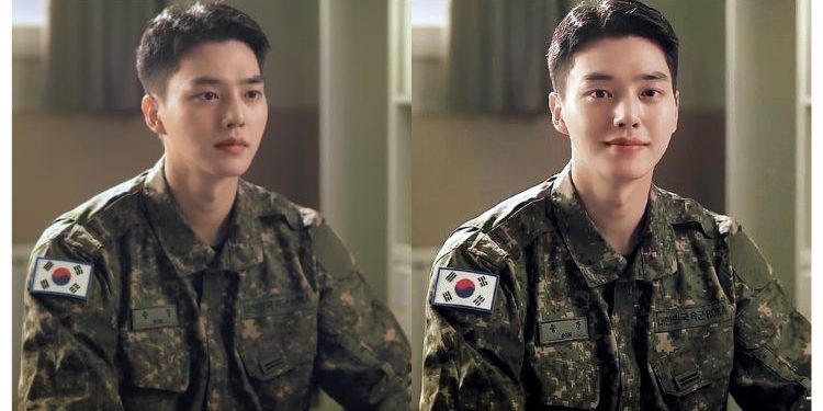 Song Kang Curi Hati Peminat Dengan Penampilan Beruniform Tentera